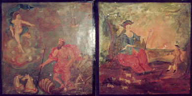 John Gainsborough Wall Paintings